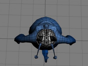 monster with helmet 3D Модель