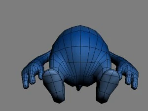 monstro com capacete Modelo 3D