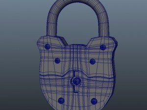 old lock 3Dモデル