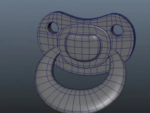 pacifier 3D Model