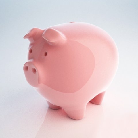 piggy bank 3D 模型 .c4d .max .obj .3ds .fbx .stl .blend 