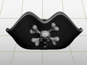 pirate hat 3D Model