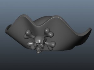 pirate hat 3D Model