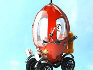 coche de hélice Modelo 3D