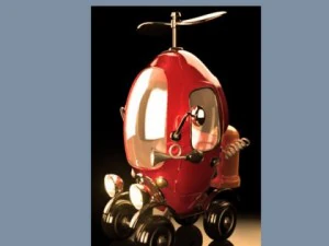 carro de h&eacute;lice Modelo 3D