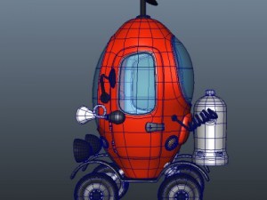 propeller car 3D Модель