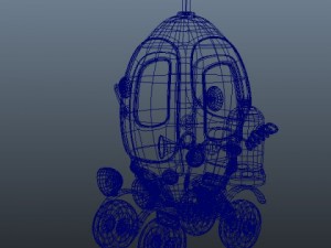 propeller car 3D Модель