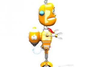 rob&ocirc; Modelo 3D