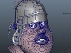 roman soldier head 3D मॉडल