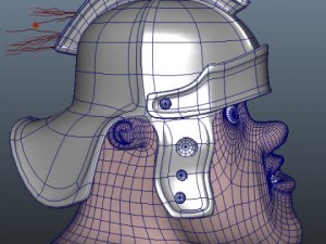 roman soldier head 3D मॉडल