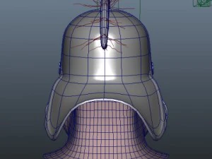 cabe&ccedil;a de soldado romano Modelo 3D