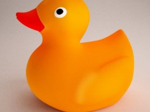 rubber duck 3Dモデル