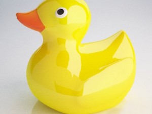 rubber duck 3Dモデル