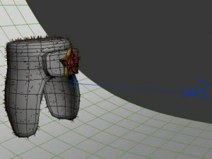 russian fur hat 3D Model