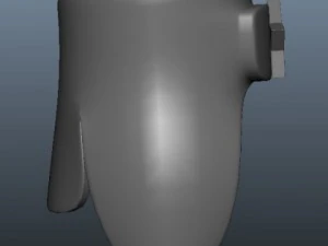 russian fur hat 3D Model