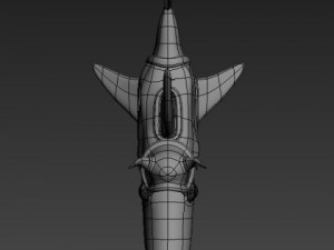 shark cartoon Model 3D