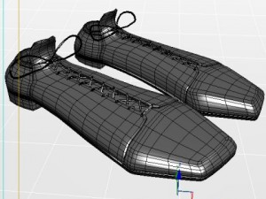 shoes cartoon Modelo 3D