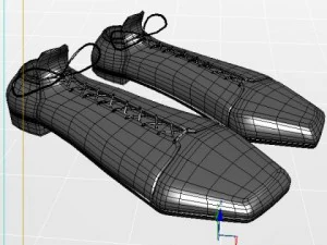 cartone animato di scarpe Modello 3D