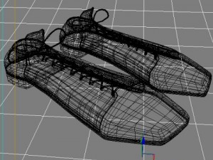 shoes cartoon Modelo 3D