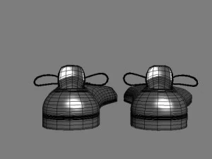 cartone animato di scarpe Modello 3D