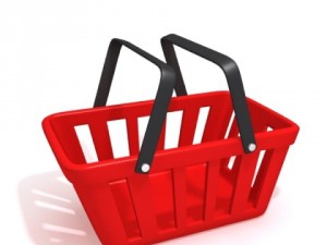 shopping basket 3D-Modell