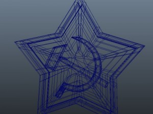 soviet star Modello 3D