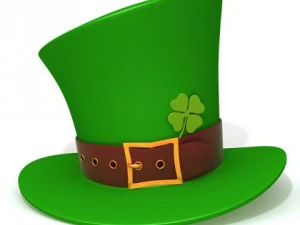 सेंट पैट्रिक दिवस टोपी 3D मॉडल