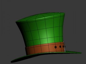 st patricks day hat 3Dモデル