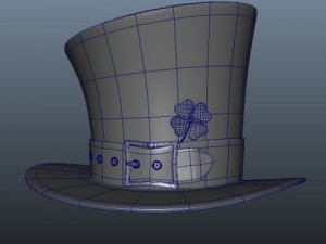 st patricks day hat 3Dモデル