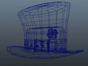 St. Patricks Day Hut 3D Modell