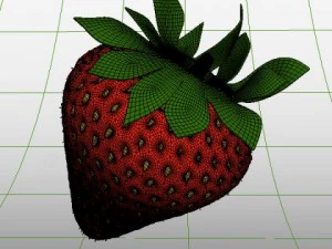 strawberry 3D Model