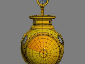 submarine 3D Model