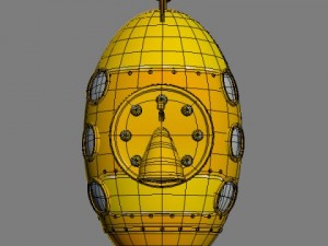 submarine Model 3D