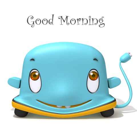 toaster cartoon Model 3D .c4d .max .obj .3ds .fbx .stl .blend 