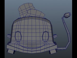 toaster cartoon Model 3D