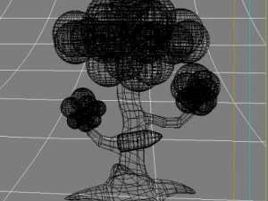 desenho de &aacute;rvore Modelo 3D