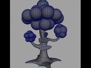 tree cartoon 3Dモデル