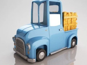 Desenho de caminhão Modelo 3D