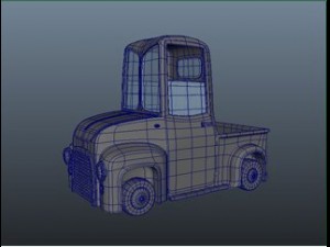 Truck cartoon 3D 模型