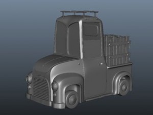 Truck cartoon 3D 模型
