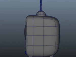 tv televisione retr&ograve; Modello 3D
