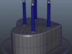valentine cake 3Dモデル
