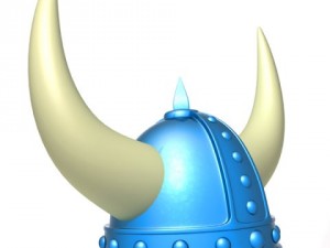viking helmet 3Dモデル