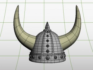 viking helmet 3Dモデル