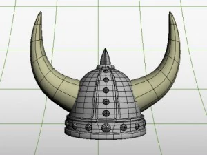 viking helmet 3D Model