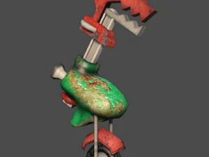 wheeled robot 3D Model