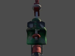 wheeled robot 3D Model