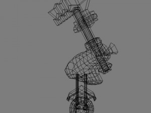wheeled robot Modelo 3D