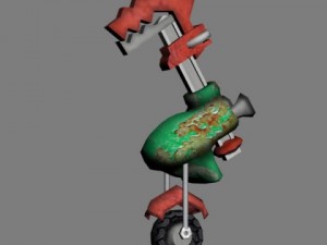 wheeled robot Modelo 3D
