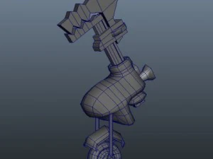 wheeled robot 3D Model